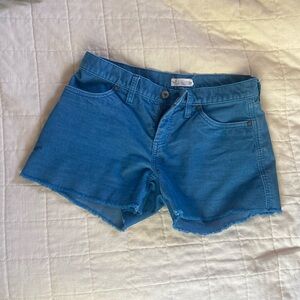 Carve Designs Oahu Shorts 4” mid rise in Bright Blue